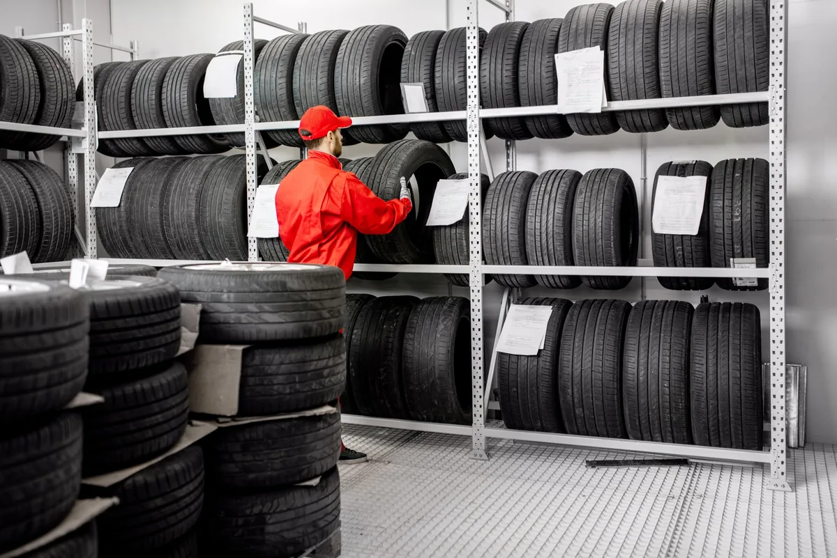 Almacén de llantas de Rapid Tires